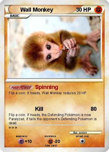 Pokemon Wall Monkey