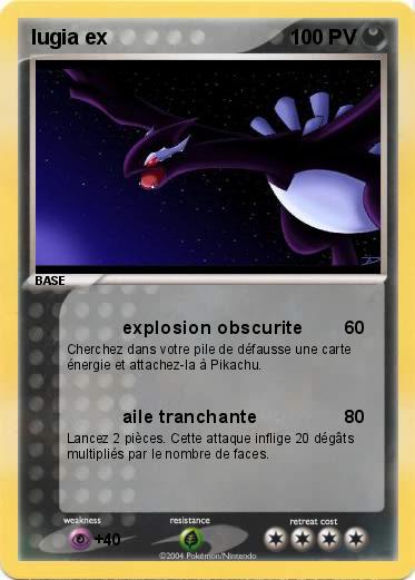 Pokemon lugia ex