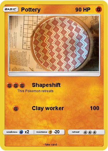 Pokemon Pottery