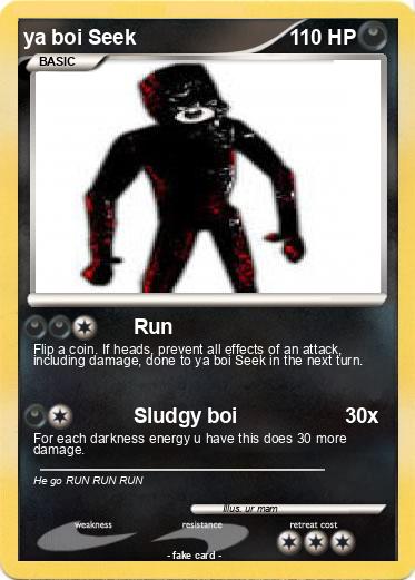 Pokemon ya boi Seek