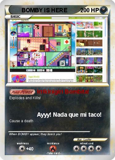 Pokemon BOMBY IS HERE