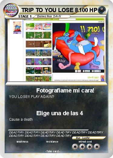 Pokemon TRIP TO YOU LOSE 8.