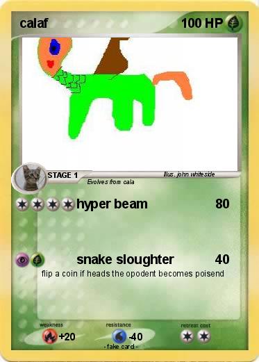 Pokemon calaf