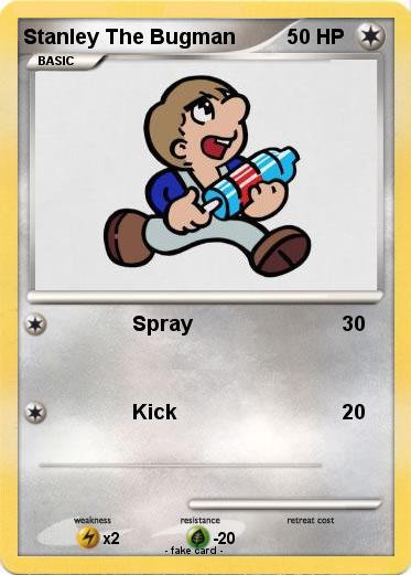 Pokemon Stanley The Bugman