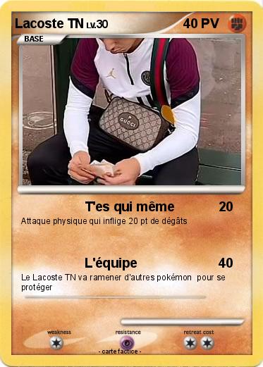 Pokemon Lacoste TN