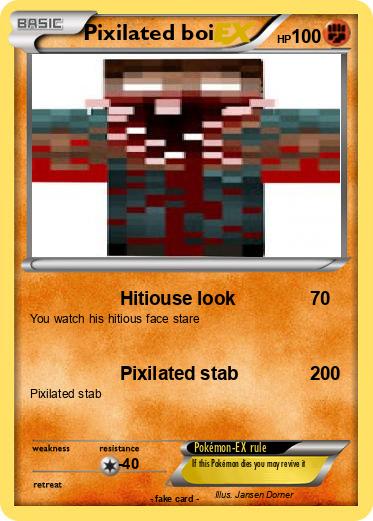 Pokemon Pixilated boi