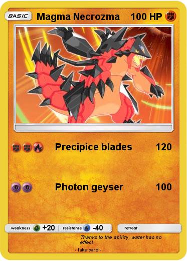 Pokemon Magma Necrozma