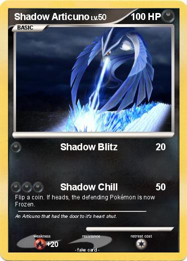 Pokemon Shadow Articuno