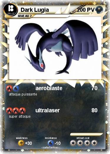 Pokemon Dark Lugia