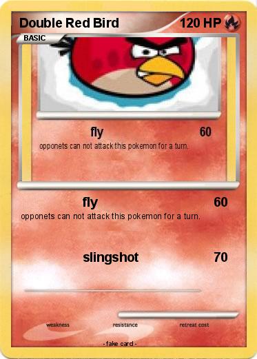 Pokemon Double Red Bird