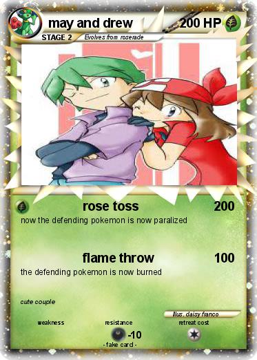 Pokemon may and drew