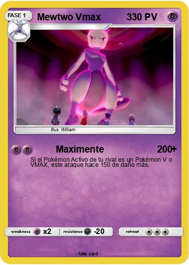 Pokemon Mewtwo Vmax          3