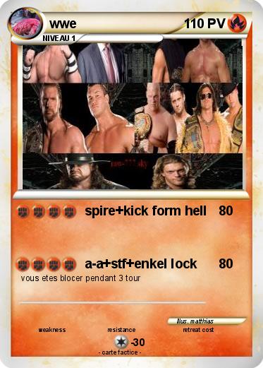 Pokemon wwe