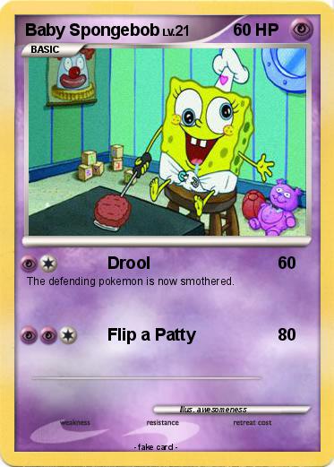 Pokemon Baby Spongebob