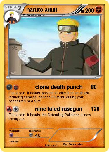 Pokemon naruto adult