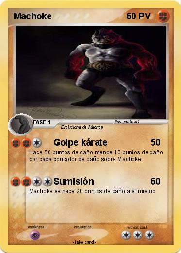 Pokemon Machoke