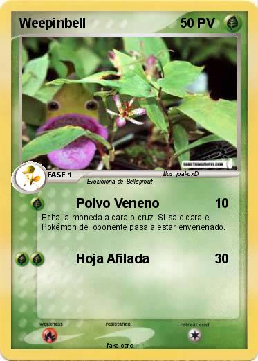 Pokemon Weepinbell