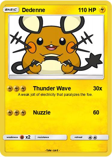 Pokemon Dedenne