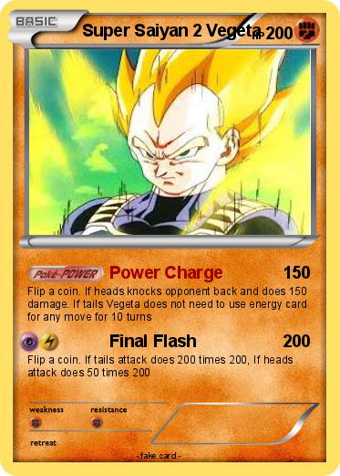 Pokemon Super Saiyan 2 Vegeta