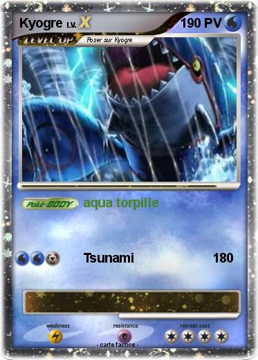 Pokemon Kyogre
