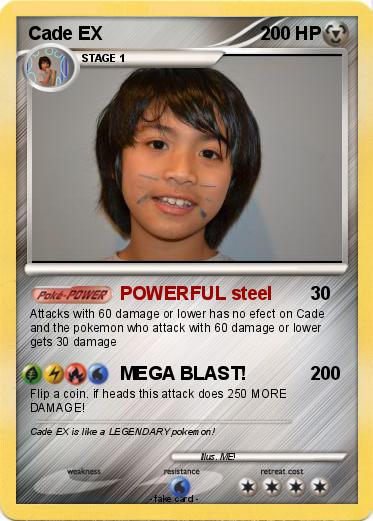 Pokemon Cade EX