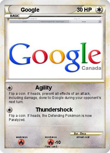Pokemon Google