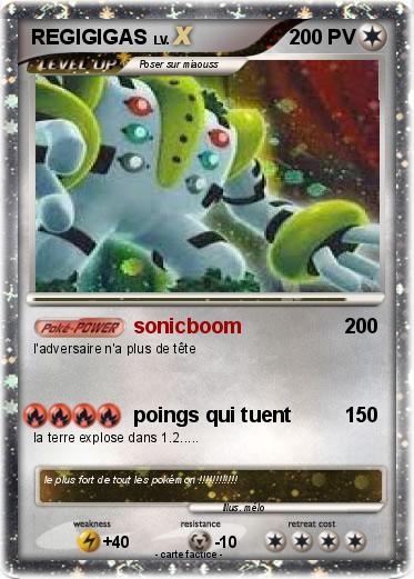 Pokemon REGIGIGAS