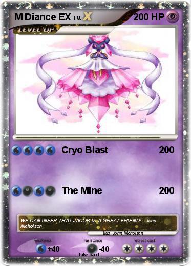 Pokemon M Diance EX