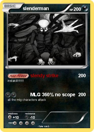 Pokemon slenderman