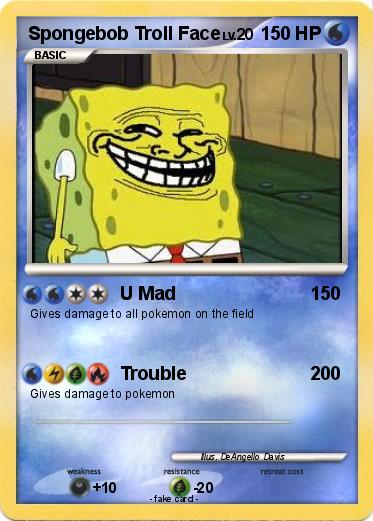 Pokemon Spongebob Troll Face