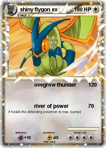 Pokemon shiny flygon ex
