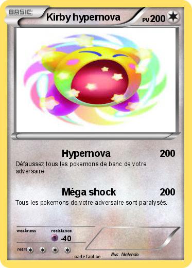 Pokemon Kirby hypernova