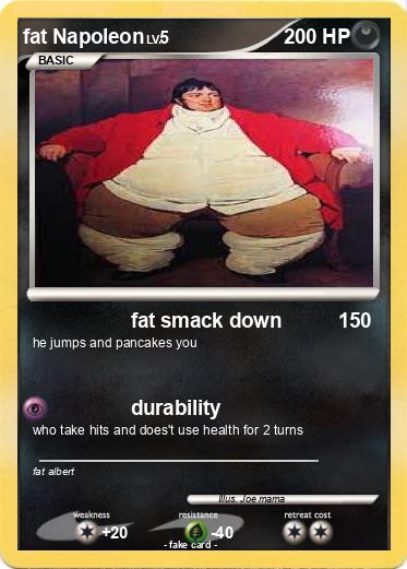 Pokemon fat Napoleon
