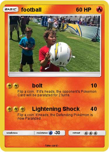Pokemon football