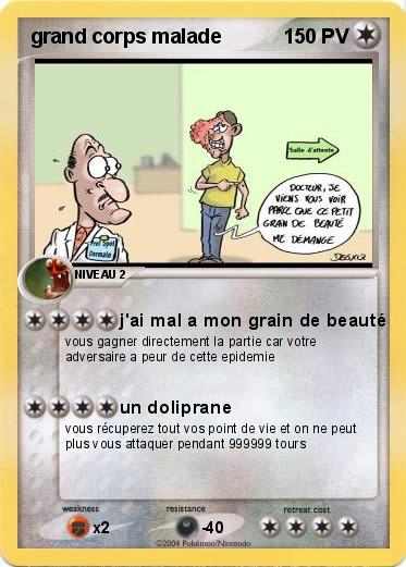 Pokemon grand corps malade