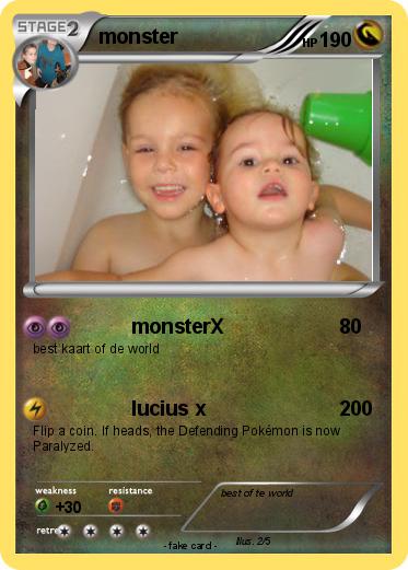 Pokemon monster