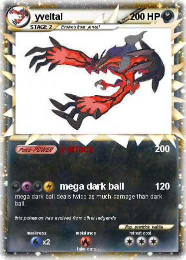 Pokemon yveltal