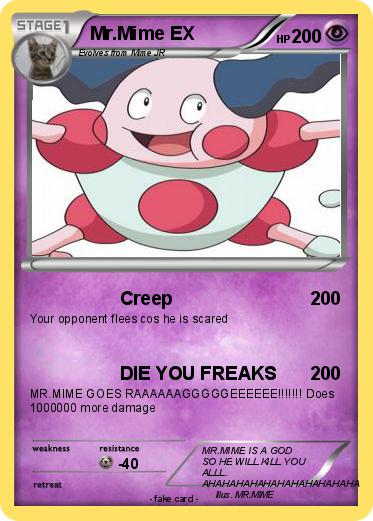 Pokemon Mr.Mime EX
