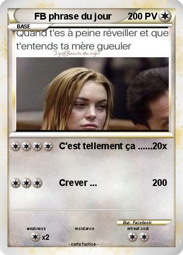 Pokemon FB phrase du jour