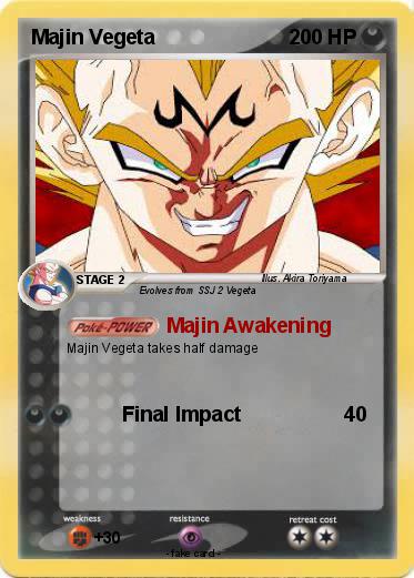 Pokemon Majin Vegeta