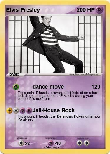 Pokemon Elvis Presley