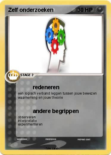 Pokemon Zelf onderzoeken