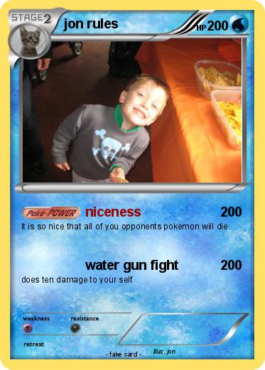 Pokemon jon rules
