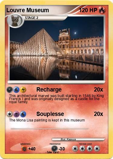 Pokemon Louvre Museum