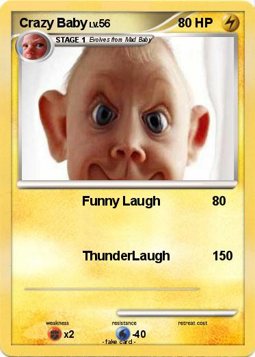 Pokemon Crazy Baby