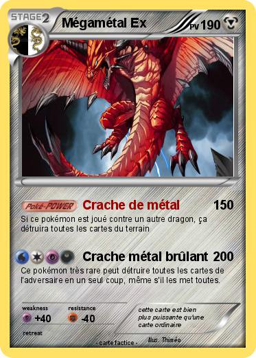 Pokemon Mégamétal Ex