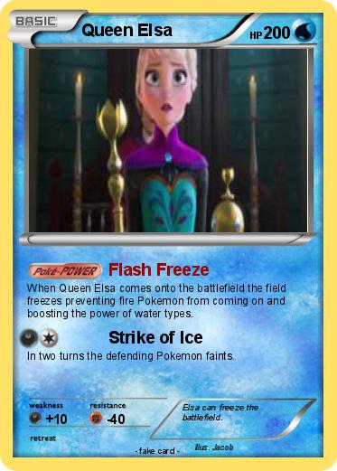 Pokemon Queen Elsa