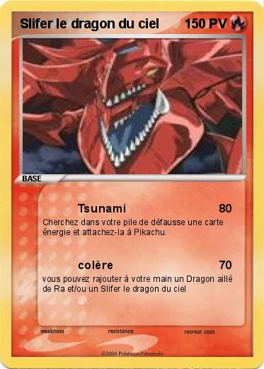 Pokemon Slifer le dragon du ciel