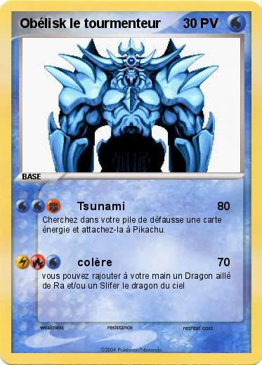 Pokemon Obélisk le tourmenteur