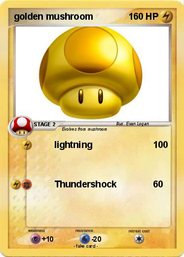 Pokemon golden mushroom